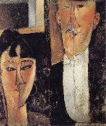 Amedeo Modigliani Bride and Groom oil painting reproduction
